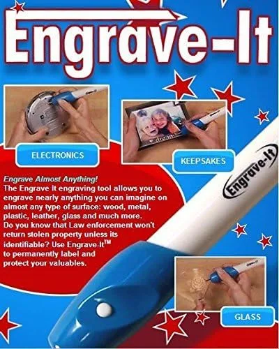 Generic Engrave-It Handheld Battery Operated Engrave Tool Pen thumbnail 2