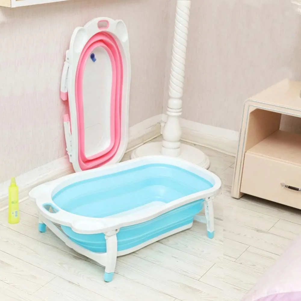 Baby Foldable Collapsible Portable Bathtub thumbnail 2