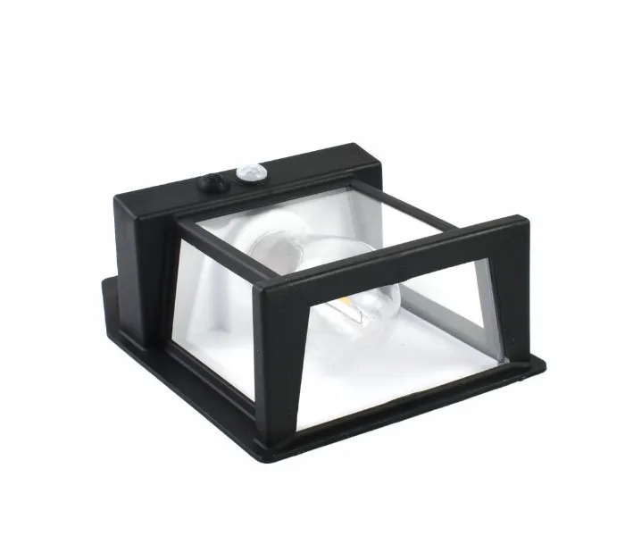 Outdoor Solar Wall Lamp Waterproof Tungsten Filament Lamp Induction Lamp Household Light Garden Wall Light thumbnail 6