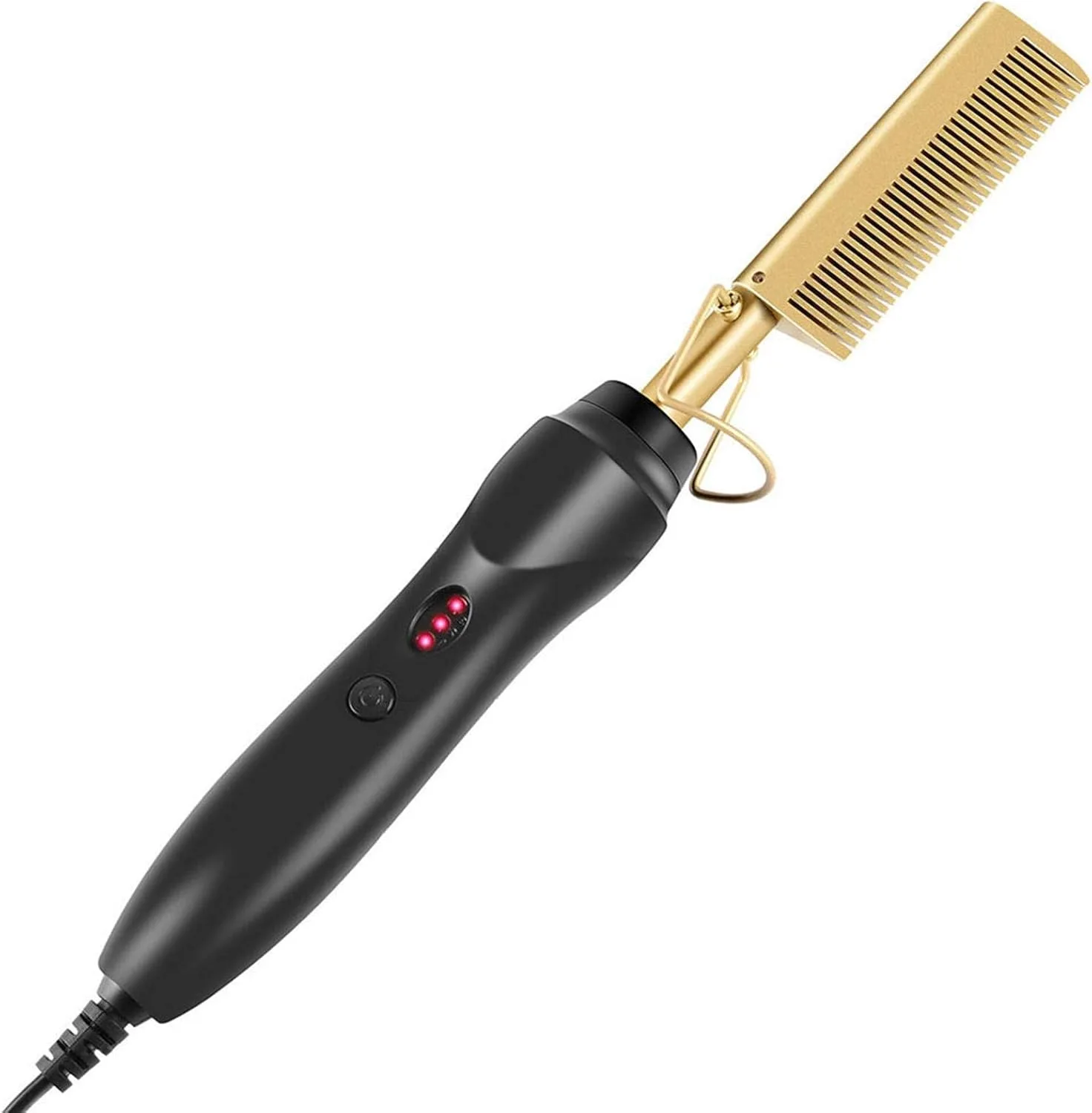 Heater Comb Multifunctional Copper Hair Straightener Shower Comb
