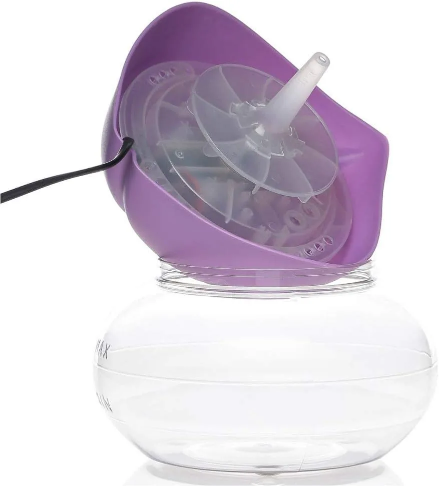 Leaf Shaped Electrical Water Air Refresher Air Revitalizer Air Purifier Air Humidifier-Purple thumbnail 2