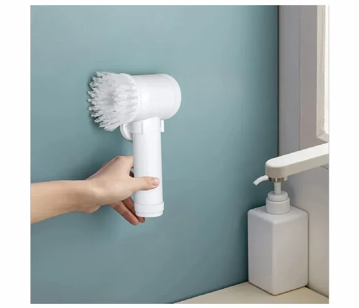 5 In 1 Electric Spin Scrubber Rechargeable Cleaning Tools Grout Brush Electric Cleaning Brush With 3 Brush Heads thumbnail 4