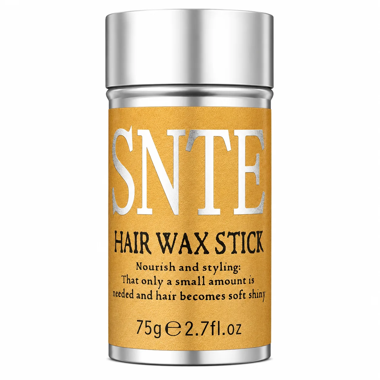 Hair Wax Stick, Wax Stick for Hair Wigs Edge Control Slick Stick Hair Pomade Stick Non-greasy Styling Wax for Fly Away & Edge Frizz Hair 2.7 Oz