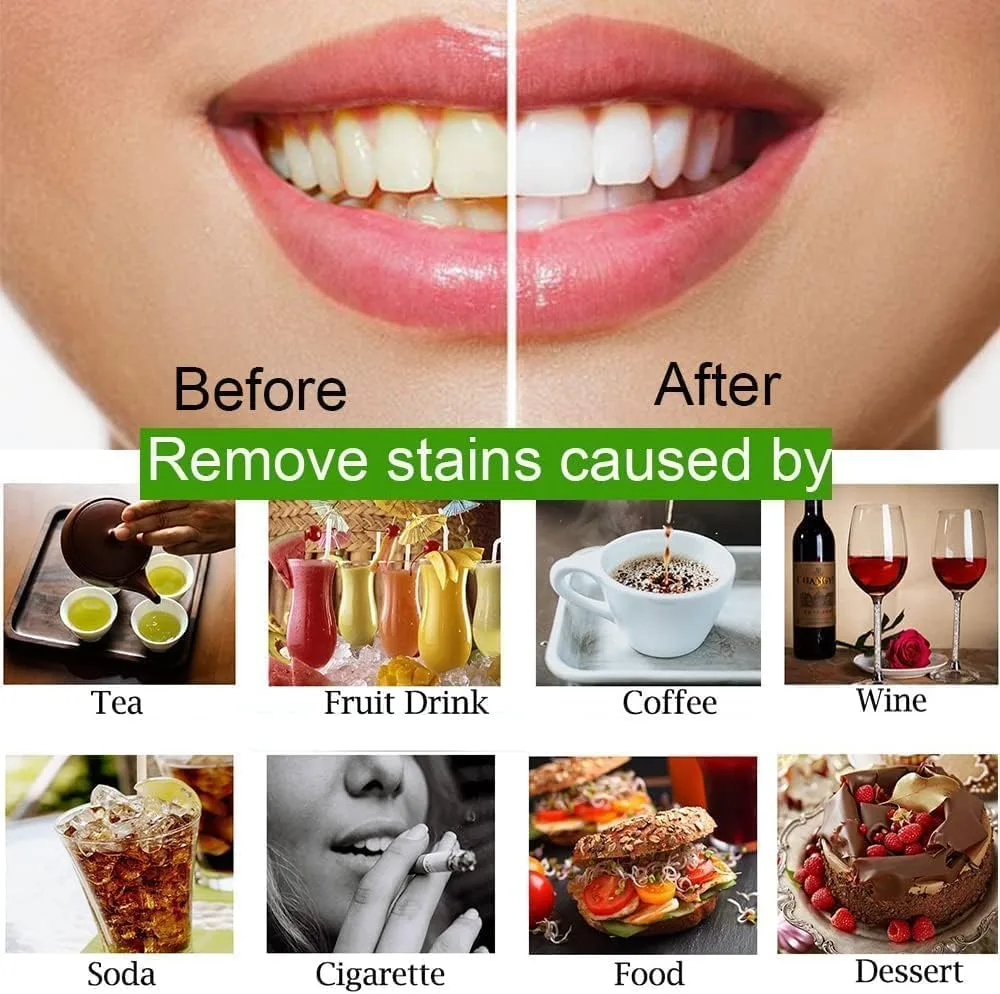Charcoal Powder for Teeth Whitening, Activated Carbon Teeth Cleaning Powder, Natural Toothpaste Alternative, Natural Oral Care Set (30G) thumbnail 4