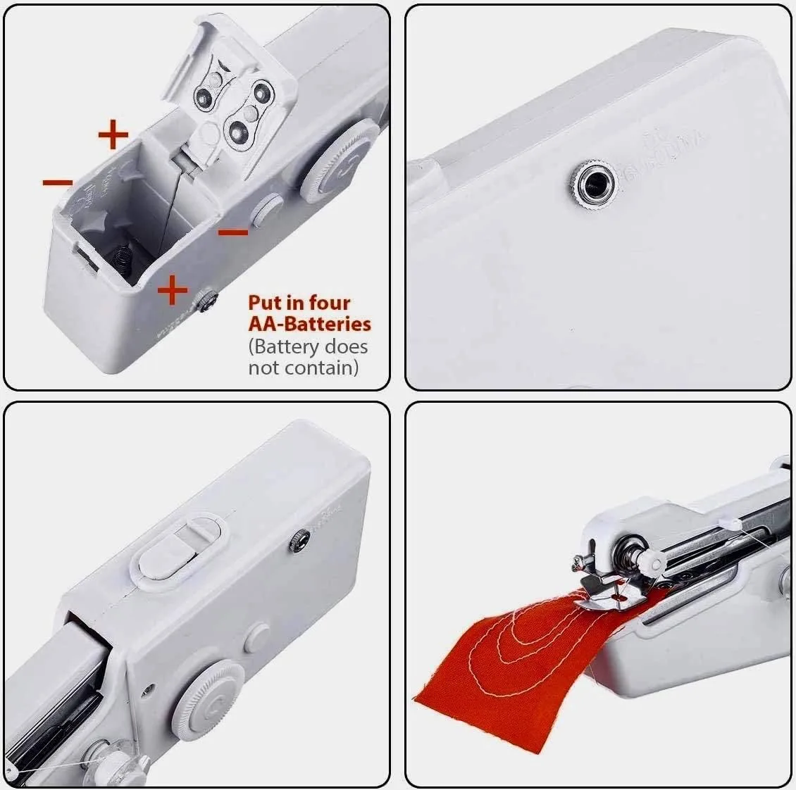 Handy Stitch Mini Sewing Machine - Portable, Handheld, Beginner Sewing Products -- Handy Stitching Device  thumbnail 2