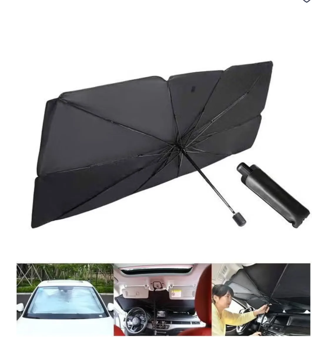 Foldable Car Windshield Sun Shade thumbnail 3
