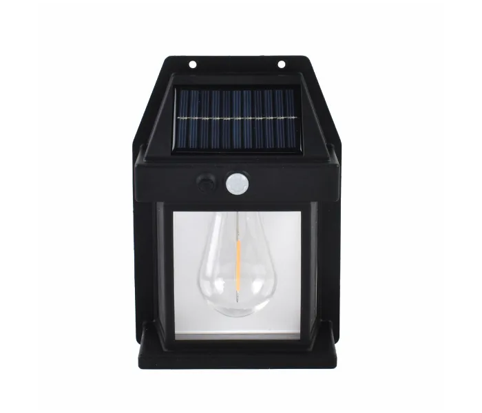 Outdoor Solar Wall Lamp Waterproof Tungsten Filament Lamp Induction Lamp Household Light Garden Wall Light