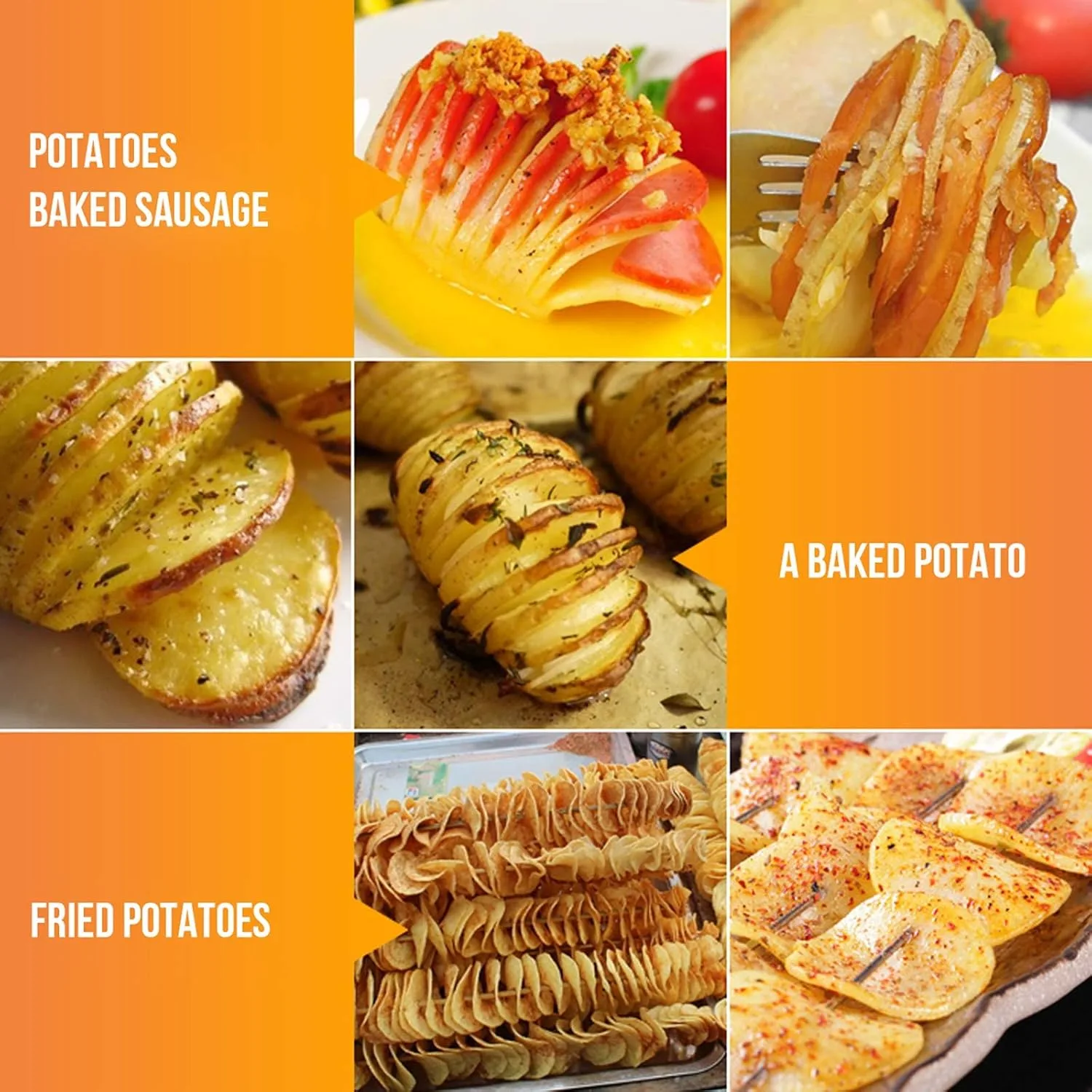 Potato Tower Machine, Stainless Steel, Spiral Potato Cutter for Fruit, Potatoes, Tornado Chips, Cucumber or Carrots thumbnail 6