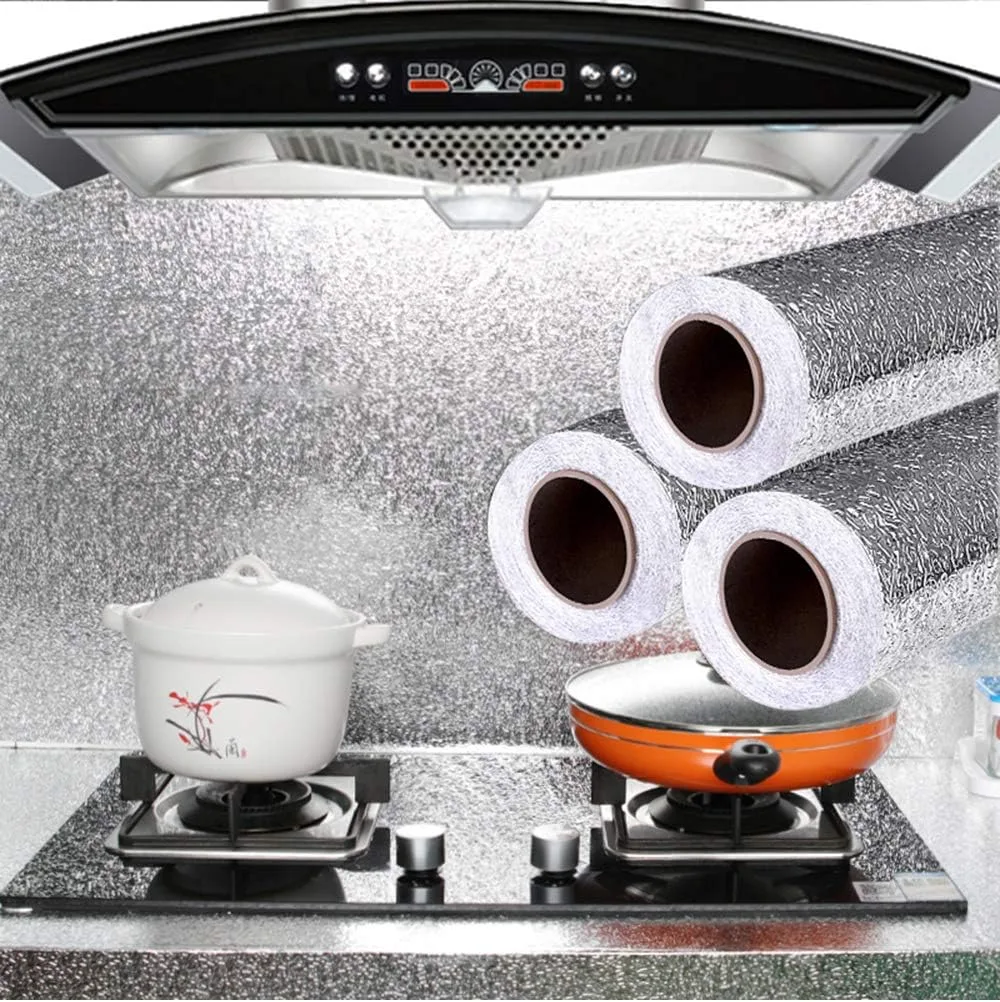 Kitchen, backsplash, stickers, waterproof, heat-resistant, peel and stick, easy to clean, durable, decorative, self-adhesive, oil-proof, tile, vinyl, removable, stylish. thumbnail 4