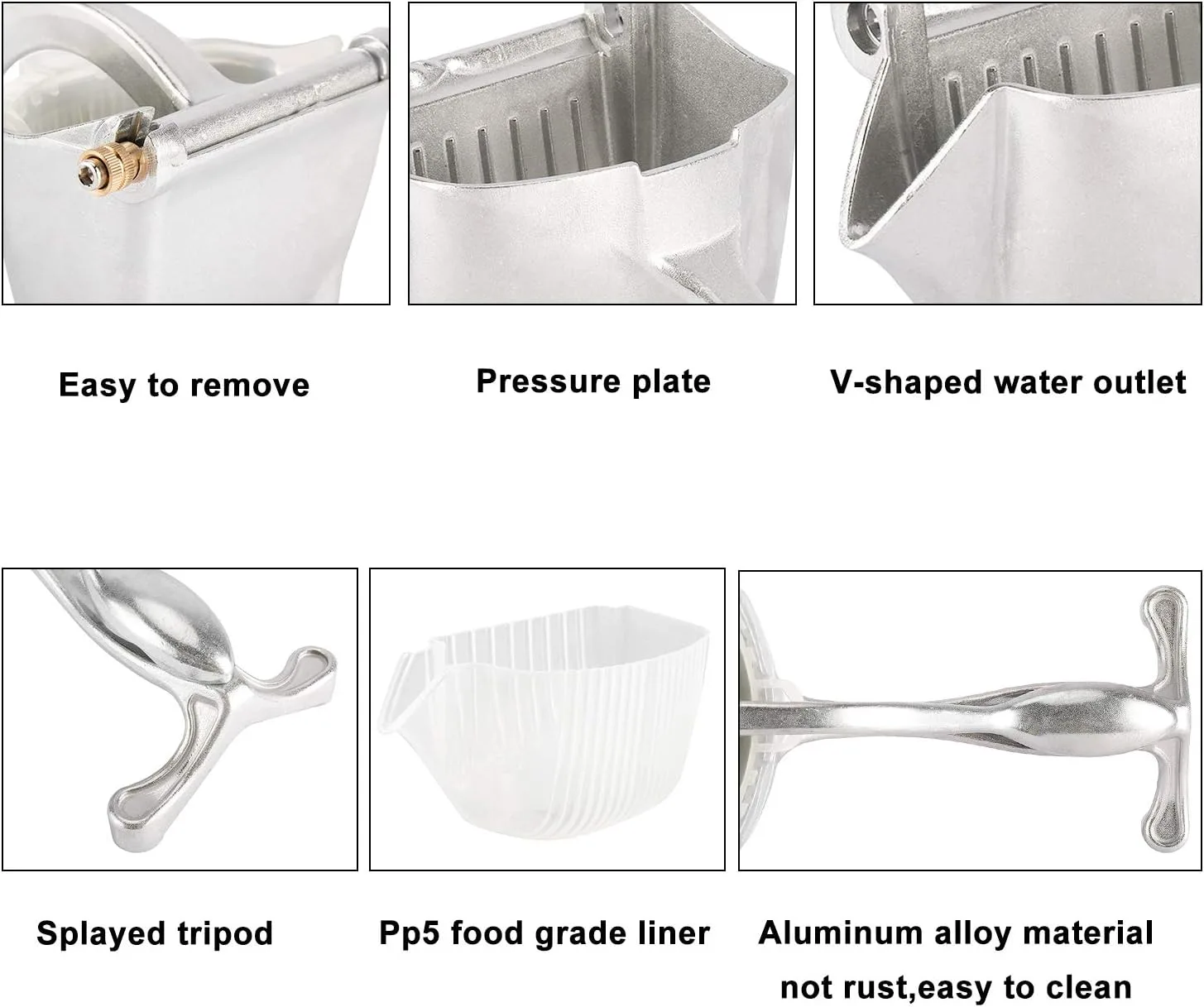 Aluminum Hand Press Juice Extractor thumbnail 3
