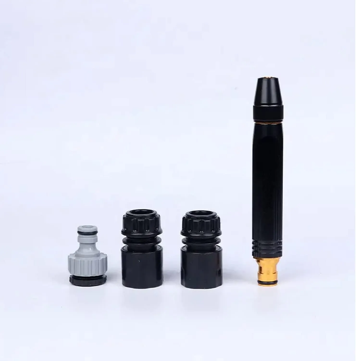 High pressure water gun nozzle car washer bike washing spray gun 1/2" Hose Nozzle Adjustable Car Washer Gun Jet Spray for Car Wash Water Spray Nozzle for Garden & Window thumbnail 4