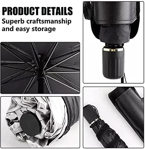 Foldable Car Sunshade Umbrella UV Windshield Cover Heat Insulation Sun Blind Auto Protection Accessories thumbnail 4