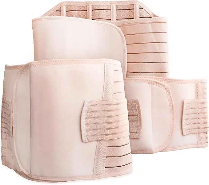 3 in 1 Postpartum Support Recovery Belly Wrap Waist/Pelvis Belt For Women