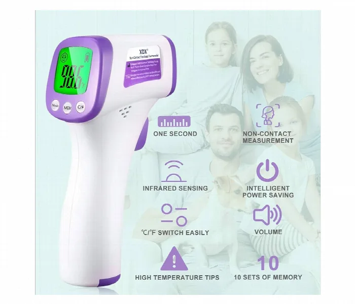 Infrared Thermometer Non Contact Lcd thumbnail 3