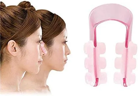 Magic Nose up Nose Shaping Clip Nose Shaper Lifting Bridge Straightening Nose Clipper Pink thumbnail 2