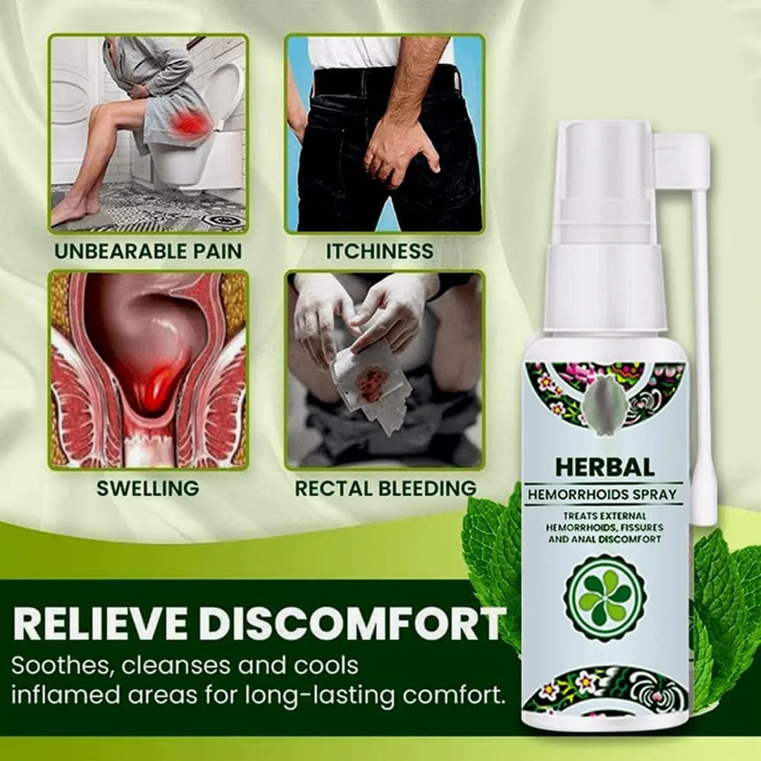EELHOE Herbal Hemorrhoids Spray - Soothing Relief with Natural Ingredients - Fast-Acting Formula for Hemorrhoid Discomfort thumbnail 4