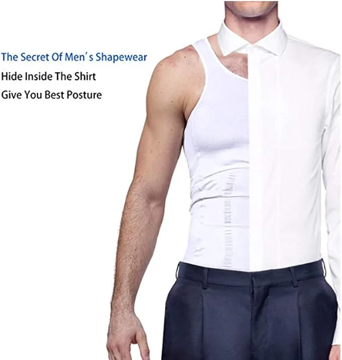 Body Shapewear Slimming Vest for Men thumbnail 4