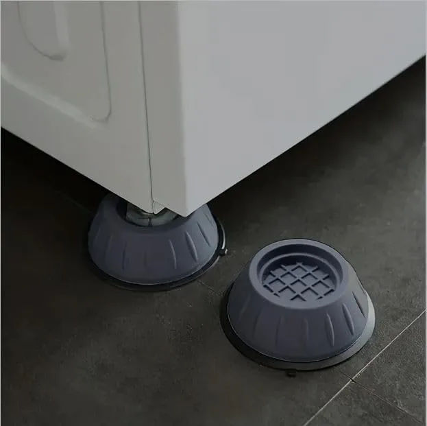 Anti-Vibration pad for Washing machine-4-piece Set of stabilizer for Washing Machine-Noise Reduction - 4 pcs Grey Color thumbnail 4