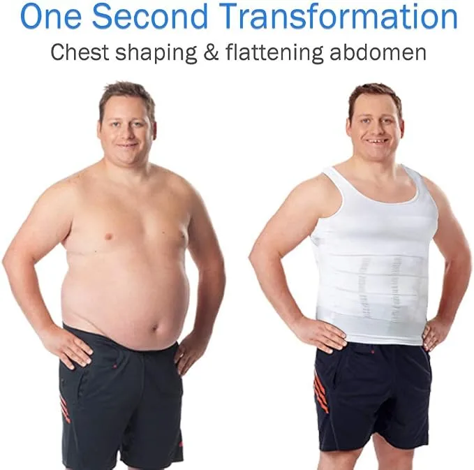 Body Shapewear Slimming Vest for Men thumbnail 2