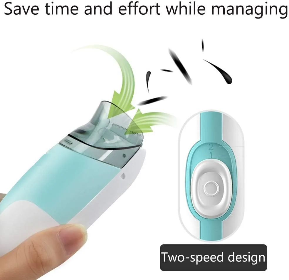 Baby Hair Clippers, Silent Kids Hair Trimmers, Electric Kids Hair Clippers with 2 Guide Combs, for Babies Children Infant thumbnail 2