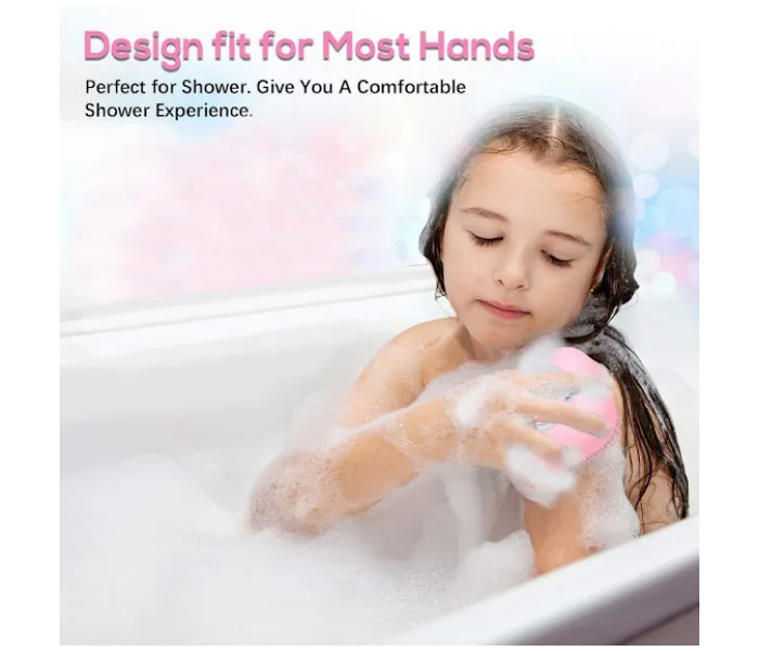 Silicone Massage Exfoliating Bath Shower Brush With Soap Dispenser thumbnail 5