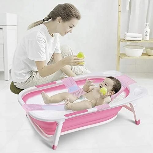 Baby Foldable Collapsible Portable Bathtub thumbnail 3