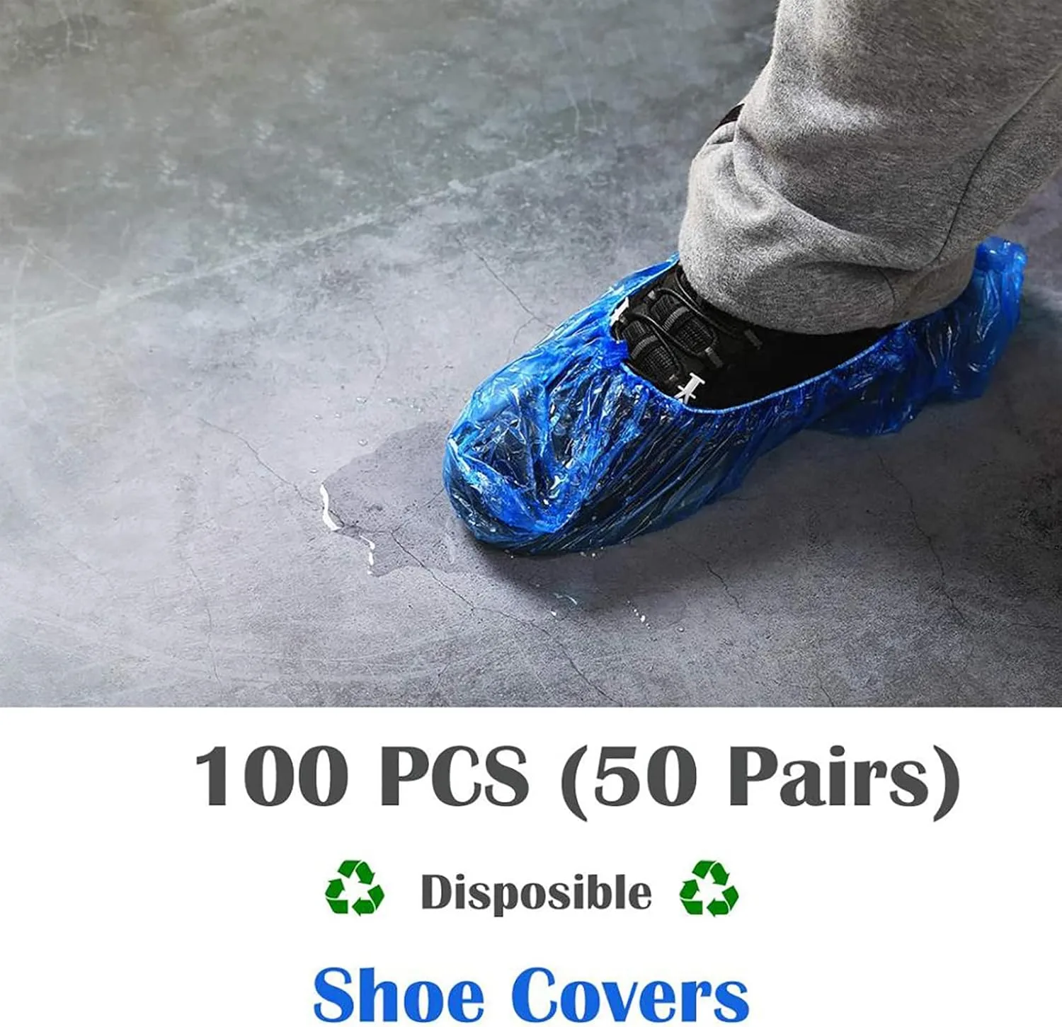 Automatic Shoe Cover Dispenser, Smart Overshoes Dispenser with 100 Disposable Plastic Cover Shoes Mat, Protector Dispenser Machine Easy to Use (Gold) thumbnail 4