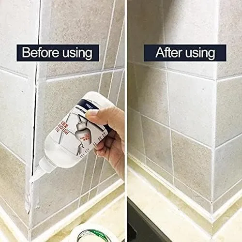 Tiles Gap Filler Waterproof Crack Agent For Diy Home Sink Gaps/Grouts Repair Tube Paste Kitchen, Bathroom Leakage Protection Waterproofing thumbnail 2