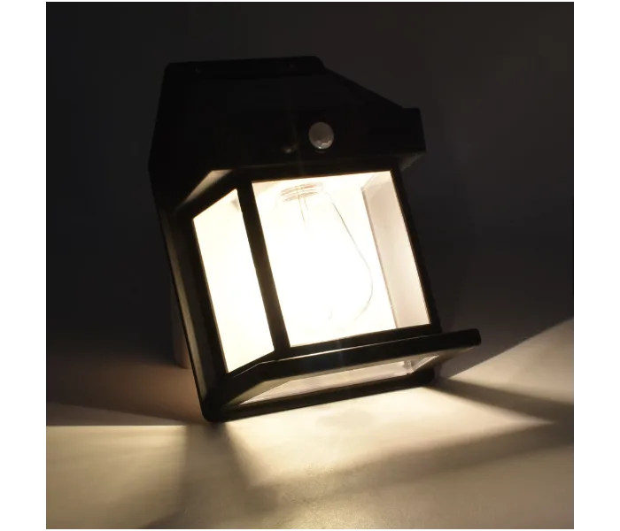 Outdoor Solar Wall Lamp Waterproof Tungsten Filament Lamp Induction Lamp Household Light Garden Wall Light thumbnail 4