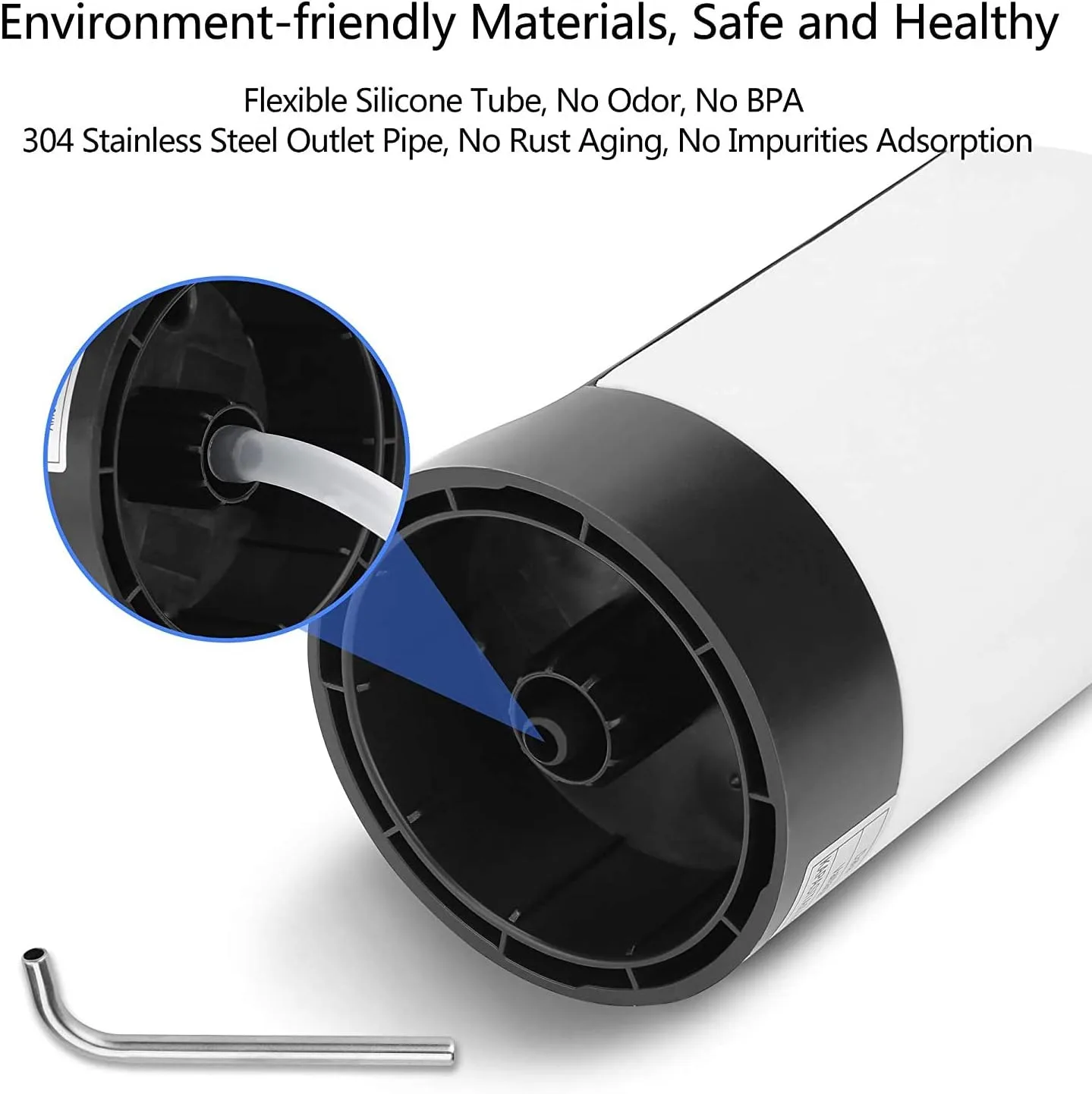 Water Bottle Pump 5 Gallon Water bottle dispenser USB Charging Automatic Drinking Water Pump Portable Electric Water Dispenser Water Bottle Switch thumbnail 4