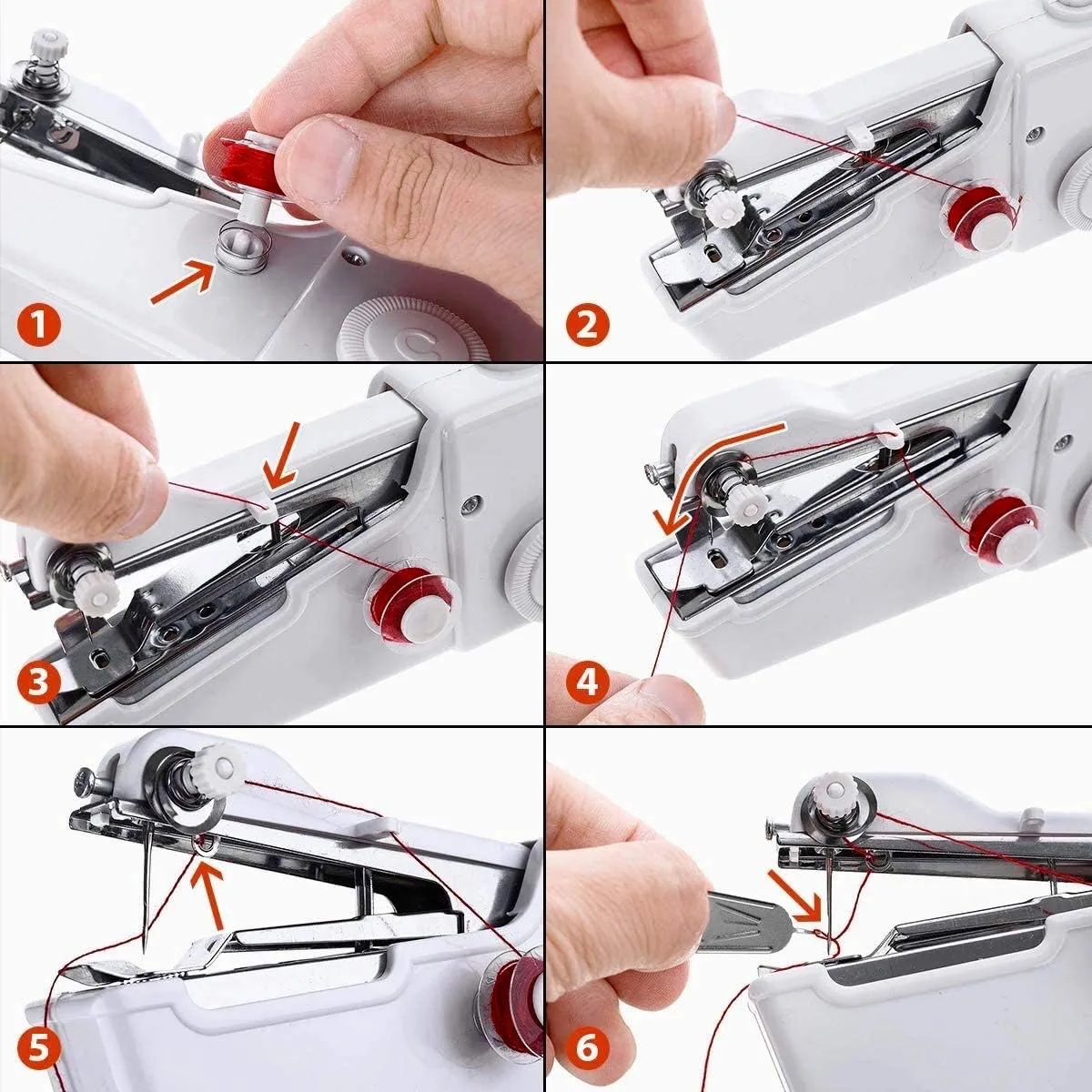 Handy Stitch Mini Sewing Machine - Portable, Handheld, Beginner Sewing Products -- Handy Stitching Device  thumbnail 4