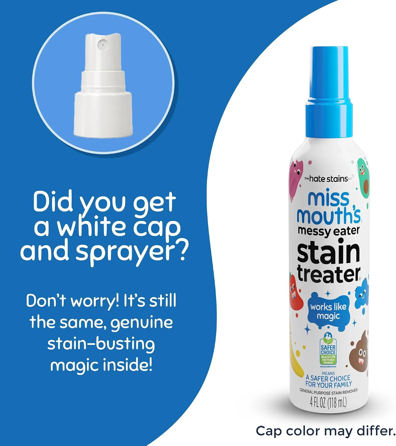 Generic Messy Eater Stain Treater Spray - 4oz Stain Remover (a parental essential non toxic and effective) thumbnail 8