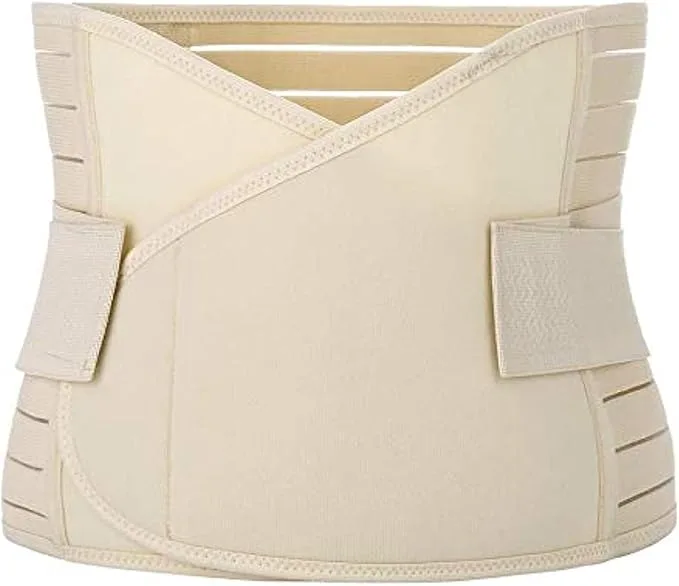 Postpartum Girdle Support Recovery Belly Band Corset Wrap Body Shaper for After Birth Postnatal C-Section Waist Pelvis Shapewear for Women