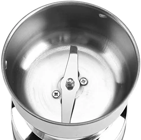 Multi-functional EU Plug Coffee Grinder, Stainless Steel thumbnail 2