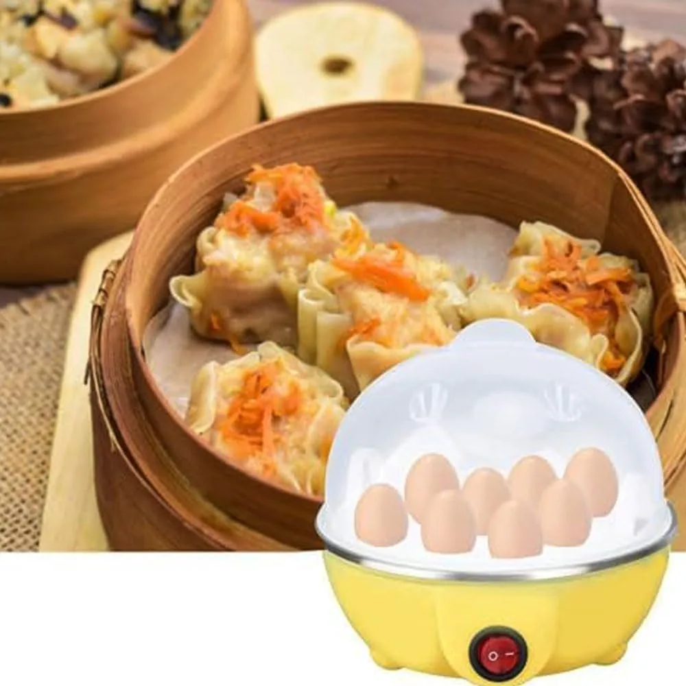 Electric Egg Boiler, 7 Egg Capacity Egg Cooker with Automatic Shut-Off, BPA-Free Multi-Functional Egg Maker & Steamer for Soft, Medium & Hard-Boiled Eggs thumbnail 5