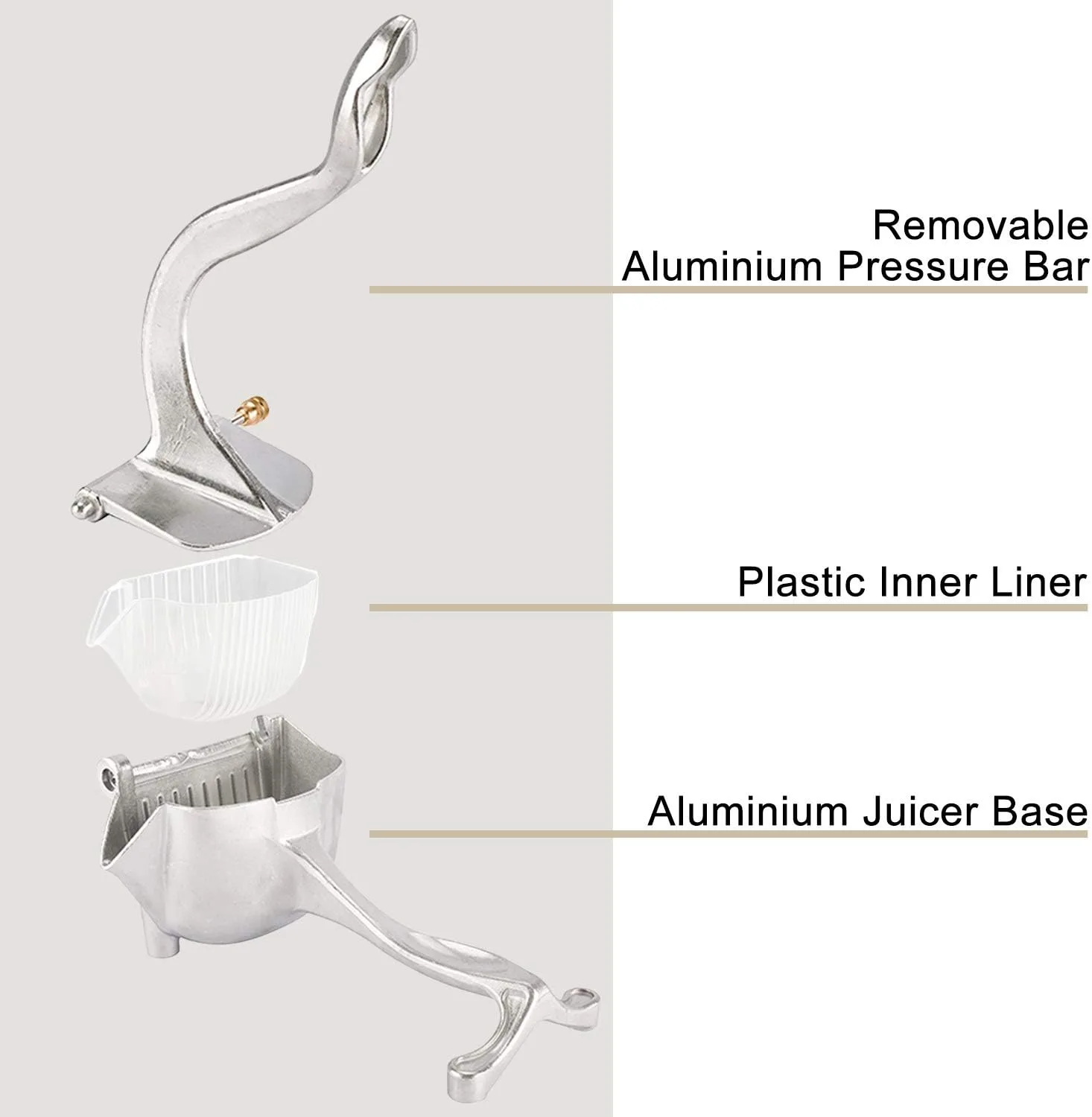Aluminum Hand Press Juice Extractor thumbnail 2