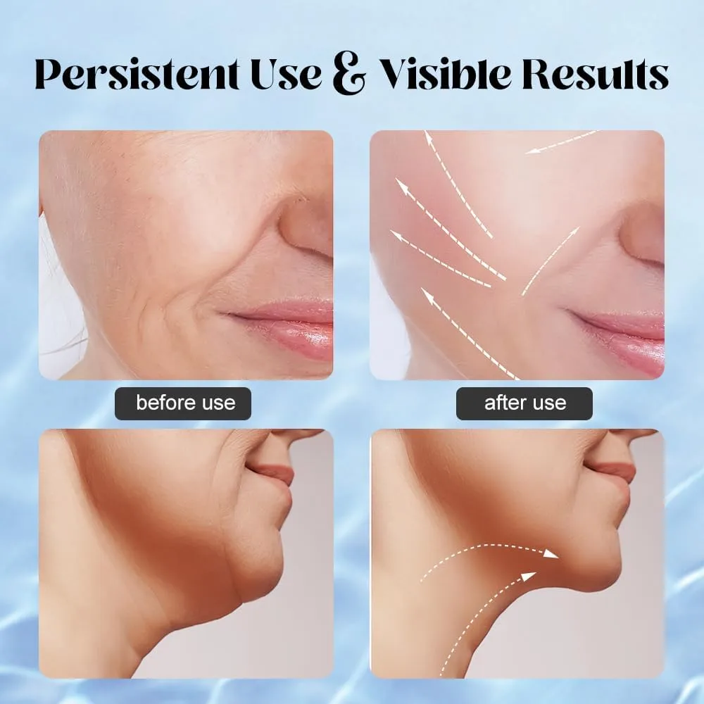 Neck Face Massager Face Sculpting Tool 3 Colour Modes and Vibration for Facial Massager for Double Chin thumbnail 6