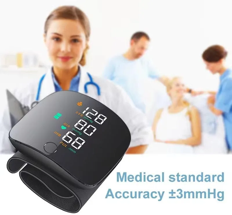 Digital Fitness Tracker, Rechargeable Electronic Wrist Band with Clear Display, for Home, Travel, Office thumbnail 4